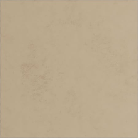 Ekena Millwork 6"W x 6"H Smooth Rustic Faux Wood Material Sample, Primed Tan SAMPLE-UR06SMPR